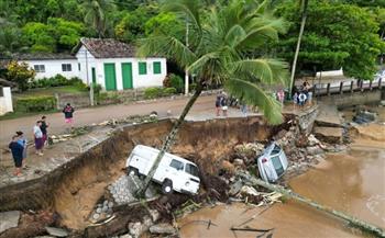 قتلى العواصف الشديدة في البرازيل يرتفع إلى 25 شخصًا