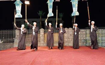 بالعصا والتنورة.. قصور الثقافة تواصل احتفالات رمضان بساحة أبو الحجاج الأقصري