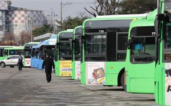 إضراب سائقي الحافلات يشل النقل في العاصمة سول