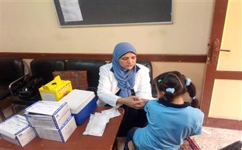 صحة المنيا: تطعيم 577 ألف طالب ضد الالتهاب السحائي والتطعيم الثنائي