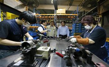 ارتفاع الإنتاج الصناعي لكوريا الجنوبية للشهر الرابع على التوالي