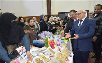 محافظ بورسعيد يفتتح المعرض السنوي للأسر المنتجة 