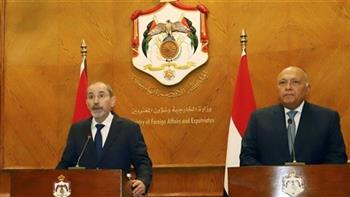 لقاء وزراء خارجية مصر وفرنسا والأردن لمتابعة التطورات في غزة يتصدر اهتمامات الصحف