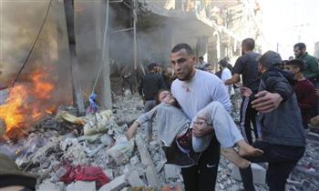 شهداء وجرحى جراء الحرب الإسرائيلية المتواصلة على غزة لليوم الـ 176