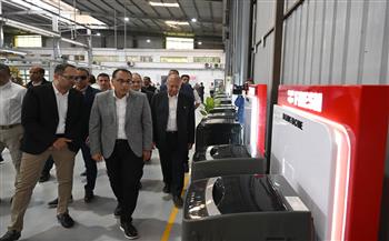 رئيس الوزراء يزور مصنع "فريش إليكتريك" لصناعة الأجهزة المنزلية بالعاشر من رمضان