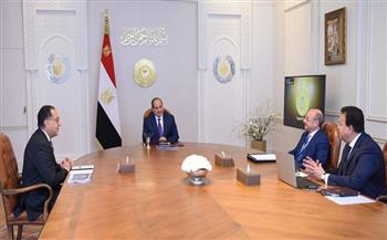 الرئيس السيسي يوجه باستمرار تقديم الدعم الصحي للأشقاء في غزة