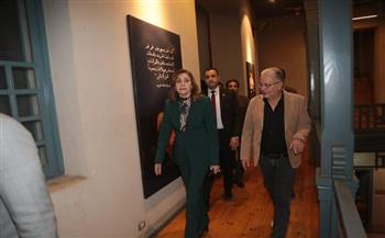 وزيرة الثقافة تتفقد متحف نجيب محفوظ بالأزهر 