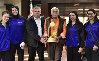 مجلس الزمالك يكرم فريق تنس الطاولة بعد الفوز بالبطولة العربية