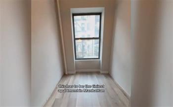 فيديو.. أصغر شقة في نيويورك بدون حمام أو مطبخ وبإيجار 1200 دولار شهريًا