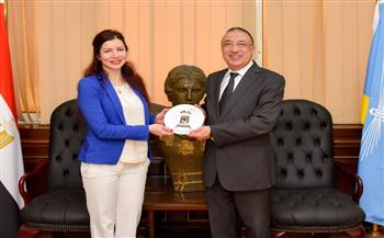 محافظ الإسكندرية يبحث مع قنصل عام فرنسا تعزيز التعاون بين الجانبين