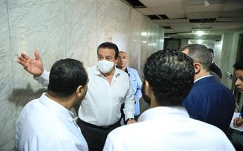 وزير الصحة يتفقد عدد من المستشفيات بالقاهرة والشرقية