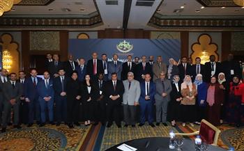 رئيس مجلس الدولة يشهد ختام الدورة التدريبيه للاتحاد العربي للقضاء الإداري
