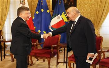 رئيس مالطا يثمن العلاقات الثنائية مع مصر