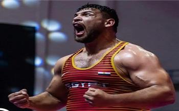 المصارع عبداللطيف منيع يحمل علم مصر في افتتاح دورة الألعاب الإفريقية