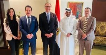 رئيس هيئة المعارض يبحث مع وفد سعودي إطلاق معرض للمنتجات المصرية بالمملكة 