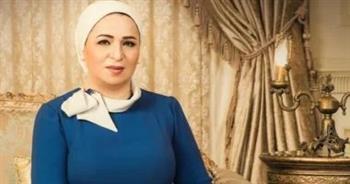 السيدة انتصار توجه التحيه لنساء مصر باليوم العالمي للمرأة