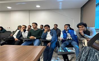 طلاب هندسة الذكاء الاصطناعي بـ«الإسماعيلية الأهلية» في زيارة لمعهد بحوث الإلكترونيات