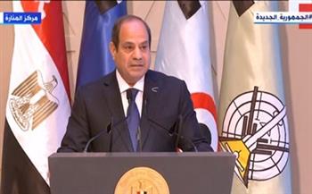 الرئيس يهنئ المصريين بحلول شهر رمضان 