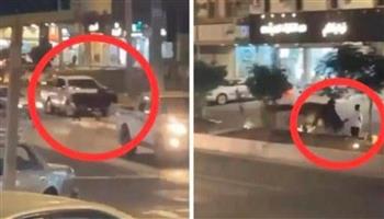 بالفيديو.. ثور يهرب ويثير الذعر في شوارع السعودية