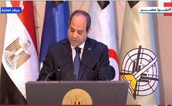 الرئيس السيسي: الشعب المصري حقق معجزة خلال السنوات الأخيرة