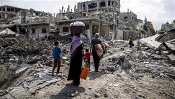 المكتب الإعلامي الحكومي فى غزة ينشر حصيلة صادمة لنسبة النزوح fالقطاع