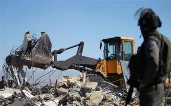 الاحتلال الإسرائيلي يهدم 6 مخازن في العوجا شمال أريحا 