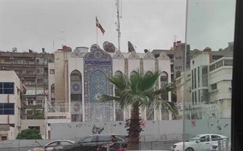 تدمير مبنى للسفارة الإيرانية في دمشق 