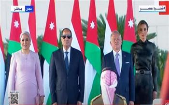 تفاصيل زيارة الرئيس السيسي إلى الأردن ولقاء العاهل الأردني