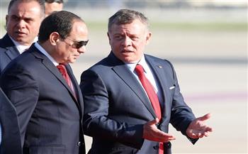 الرئيس السيسي وعاهل الأردن يؤكدان على رفض تهجير الفلسطينيين خارج أراضيهم