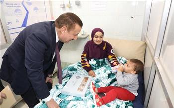 محافظ المنوفية : توفير أوجه الرعاية للأشقاء الفلسطينيين بجميع الخدمات الطبية
