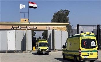 إدخال 36 مصابا فلسطينيا معبر رفح للعلاج بمستشفيات مصر