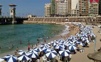 مصايف الإسكندرية تشن حملات مكبرة المنشآت السياحية خلال عيد الفطر  