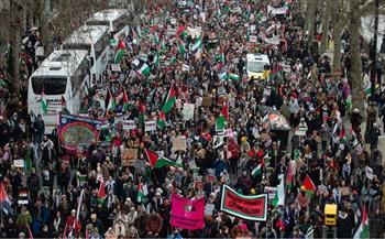مظاهرات في بريطانيا تطالب بوقف تصدير السلاح إلى إسرائيل
