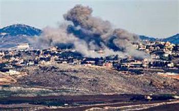 غارة إسرائيلية تضرب بلدة لبنانية على الحدود مع سوريا