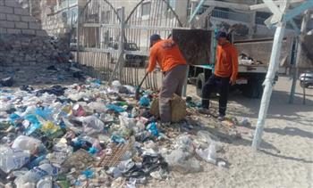 محافظ الإسكندرية يوجه بزيادة معدلات رفع القمامة من الشوارع
