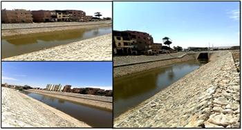 التنمية المحلية : الانتهاء من مشروع تطوير منطقة أعلى مفيض ترعة نجع حمادي بسوهاج