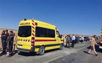 مصرع طفل وإصابة 29 شخصًا في حادث سير على طريق «سوهاج / البحر الأحمر»  