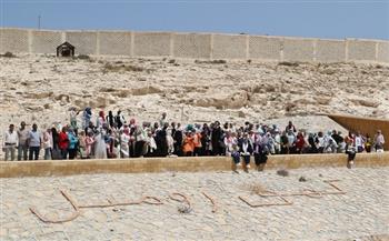 زيارة لمتحف كهف روميل في انطلاق ملتقى "أهل مصر" بمطروح