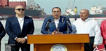 رئيس الوزراء عن ميناء دمياط: سيكون إضافة هامة للبنية الأساسية في مصر