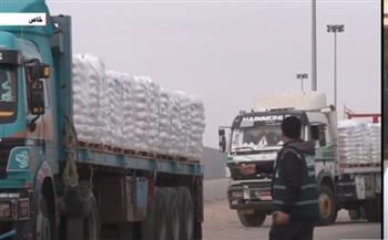  مصر تنجح في إدخال 3315 شاحنة مساعدات خلال 20 يومًا لقطاع غزة| فيديو 