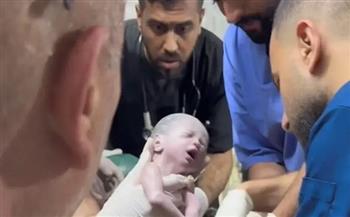 ولادة طفلة من رحم أم فلسطينية استشهدت في هجوم إسرائيلي