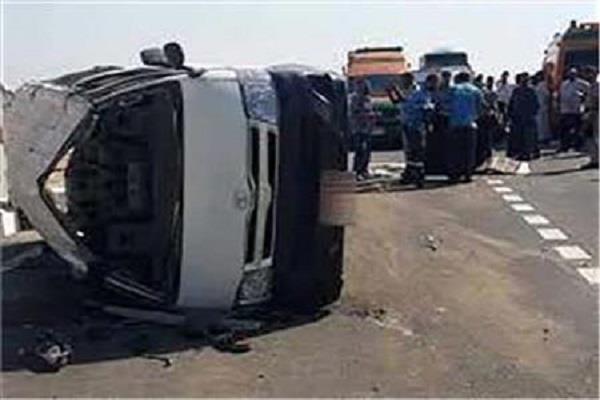 بالأسماء.. مصرع وإصابة 23 شخصا في حادث على طريق المنيا 