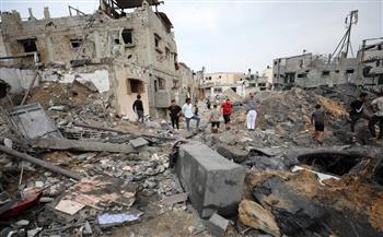 استشهاد أربعة فلسطينيين في قصف إسرائيلي على مخيم البريج وسط قطاع غزة