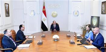 الرئيس السيسي يوجه بمواصلة جهود توطين الصناعة في مصر بقطاع النقل