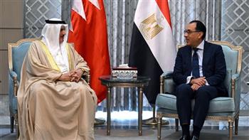 مدبولي يؤكد لرئيس نواب البحرين موقف مصر الثابت تجاه القضية الفلسطينية