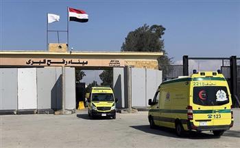 دخول 38 مصابًا من قطاع غزة إلى معبر رفح لتلقى العلاج