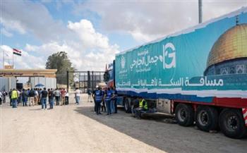دخول 138 شاحنة مساعدات إلى غزة من معبريّ رفح وكرم أبو سالم