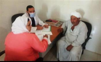 قافلة طبية في مختلف التخصصات بقرية الزعفرانة وعرب عايش على مدار يومين 