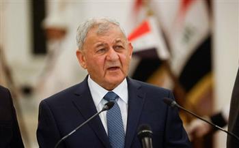 الرئيس العراقي يدين الهجوم على حقل "كورمور" للغاز بالسليمانية