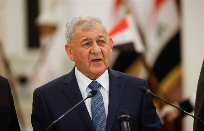 الرئيس العراقي يدين الهجوم على حقل "كورمور" للغاز بالسليمانية